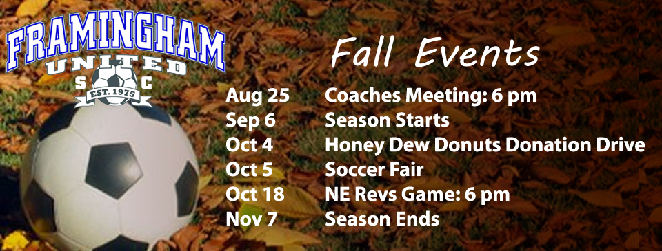 Fall Events