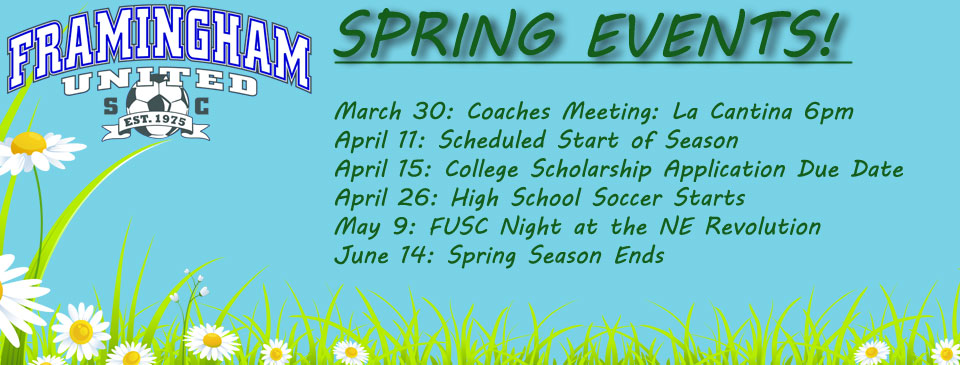 FUSC Spring Events